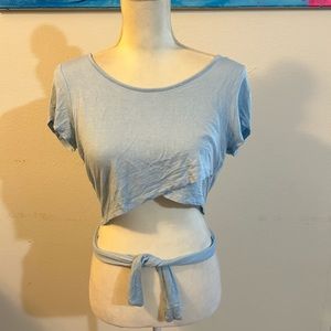 🌸 Women’s Unique Blue Top